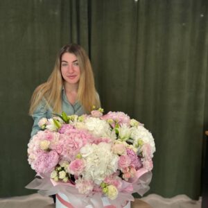 Flowerbox "Różowa Obfitość"